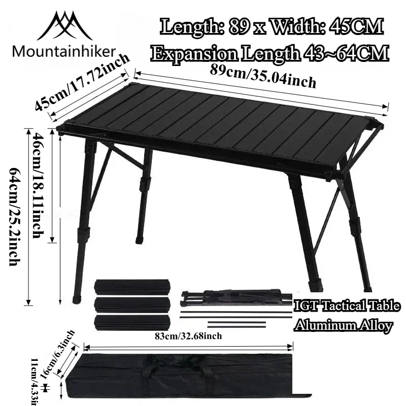 IGT 3/4 Unit ALuminum Alloy Ta - Camping Cooking Table 评论和价格