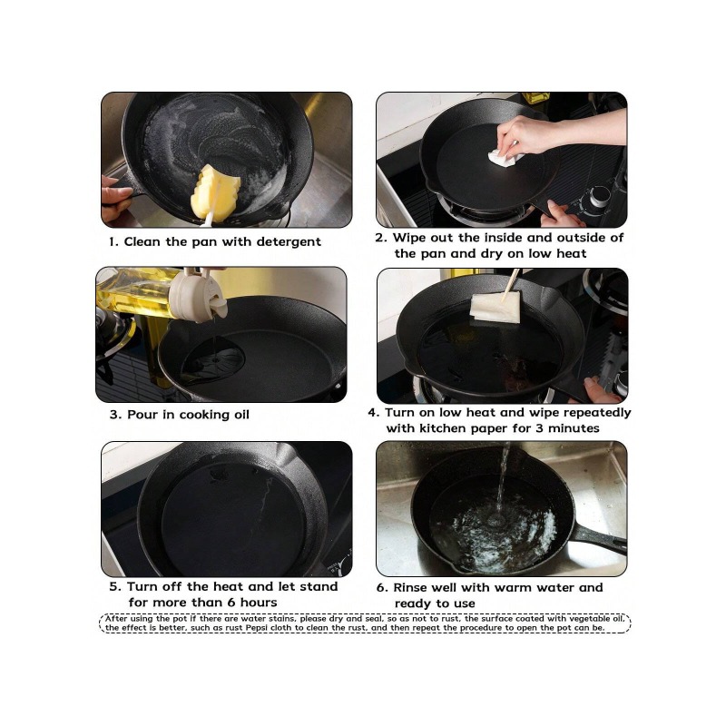 Black 3/4/5PCS Cast Iron Skill - Quality Camping Cooking Set 评论和价格