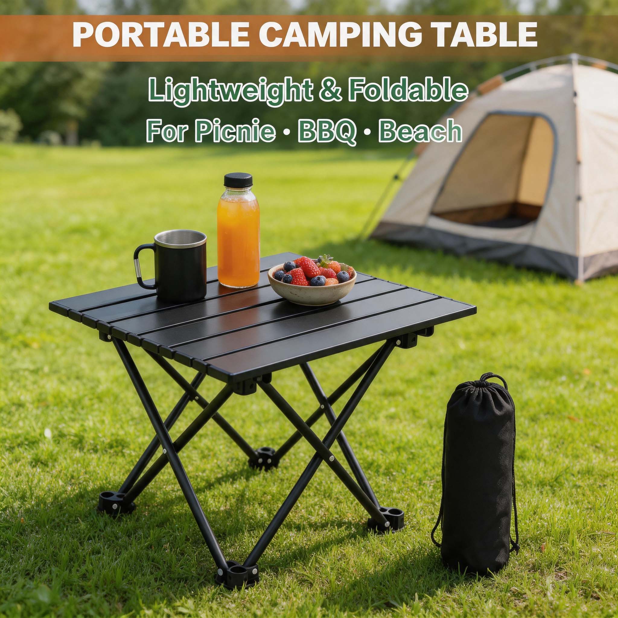 1/2PCS Camping Side Table Fold - Camping Cooking Table 评论和价格