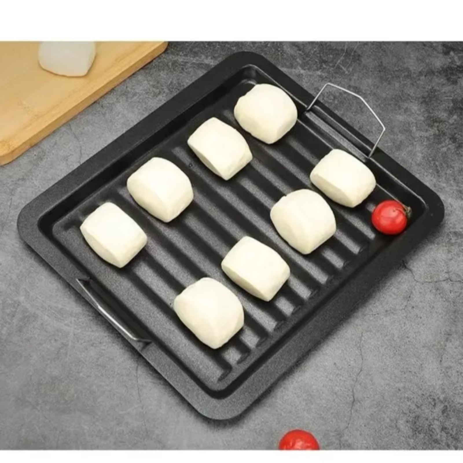 Griddle Pan Non Stick Iron Pla - Camping Cooking Flat Top 评论和价格