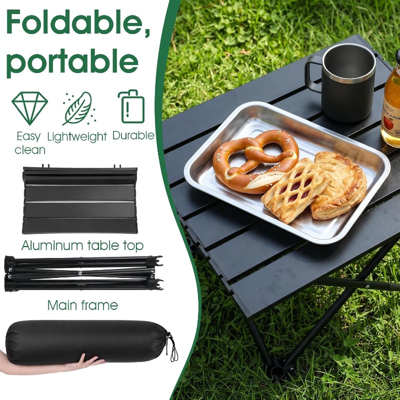 Portable Folding Camping Table - Camping Cooking Table 评论和价格