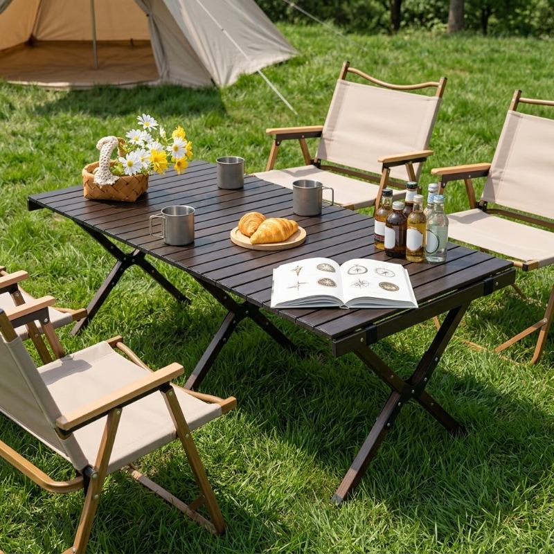 Portable Foldable Egg Roll Tab - Camping Cooking Table 评论和价格