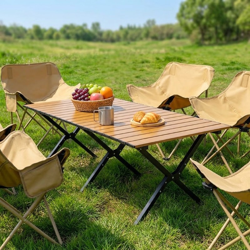 Portable Foldable Egg Roll Tab - Camping Cooking Table 评论和价格